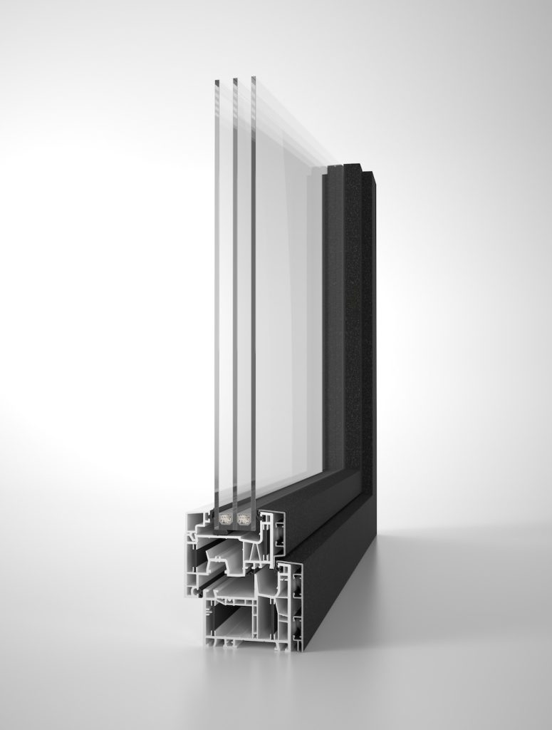 Okná s hliníkovým klipom