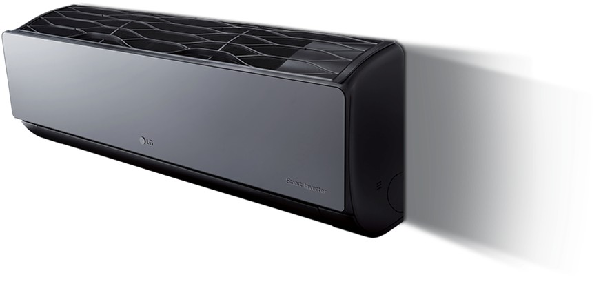 Moderná klimatizácia LG v obývačke – tiché chladenie